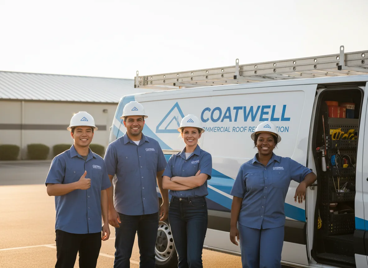 Commercial roof coating company in Fremont, IA